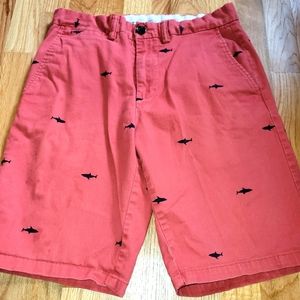 Old Navy shorts with sharks